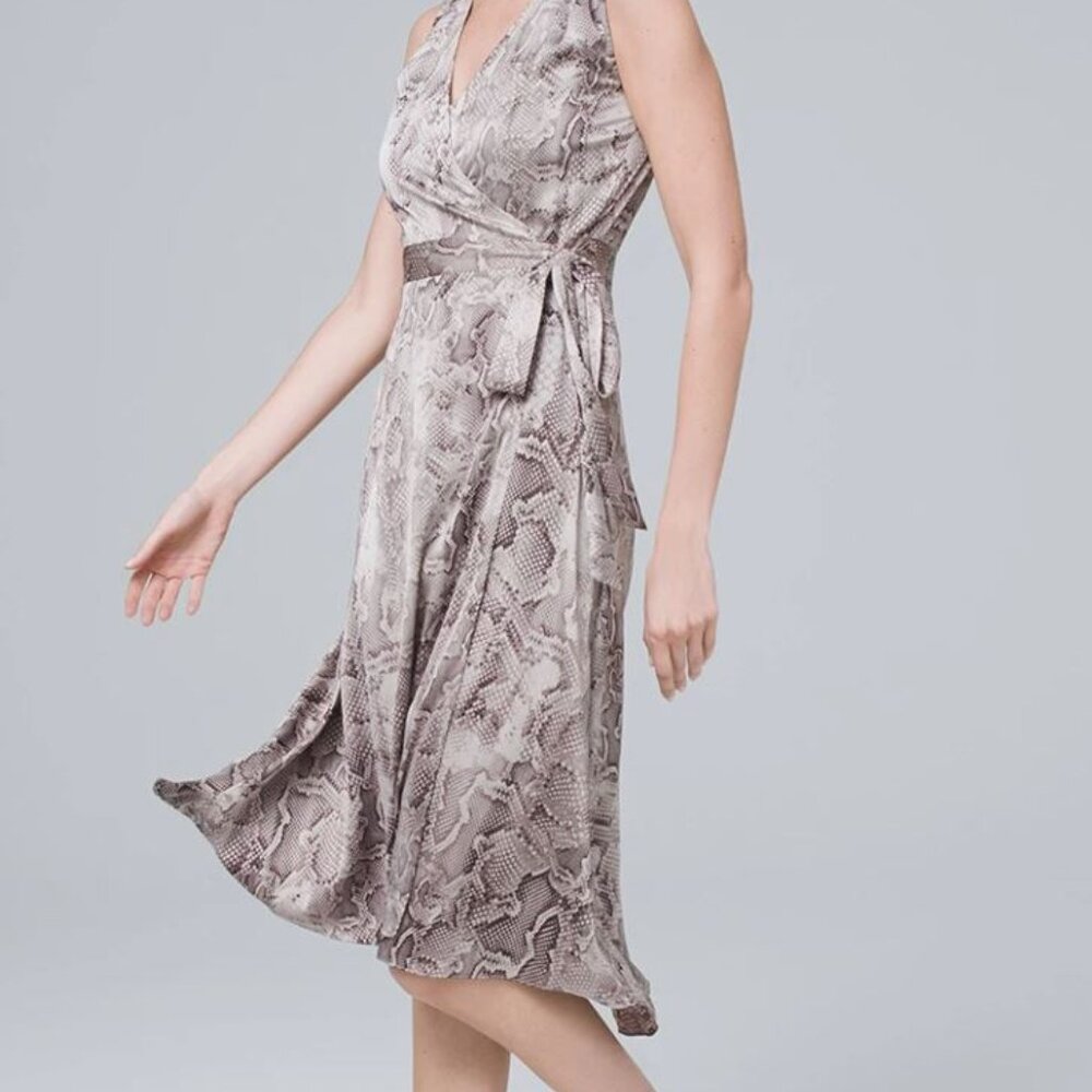 WHBM - Sz.0 - Lunar Python/Snake Dress - Picture 4 of 11